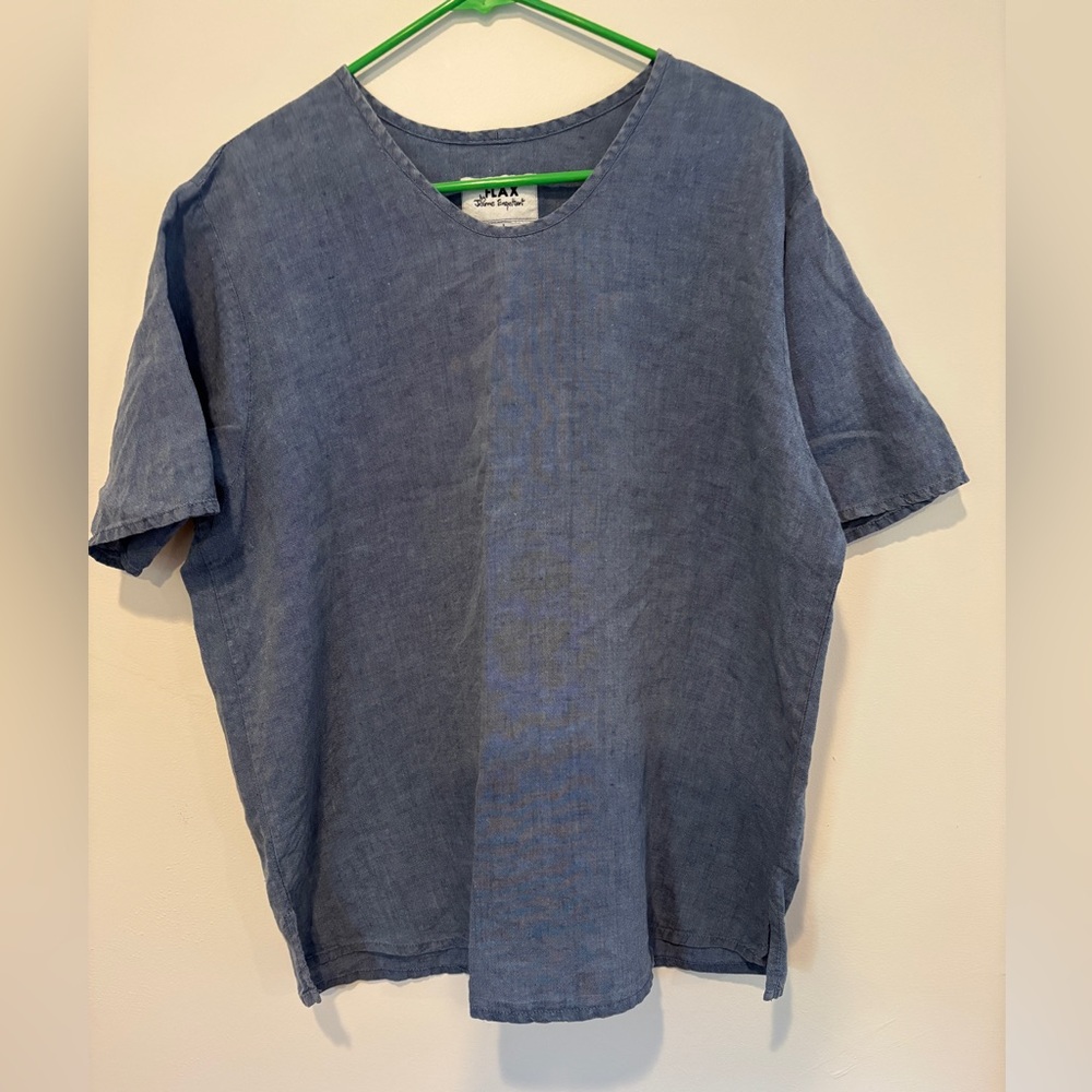Flax linen blouse